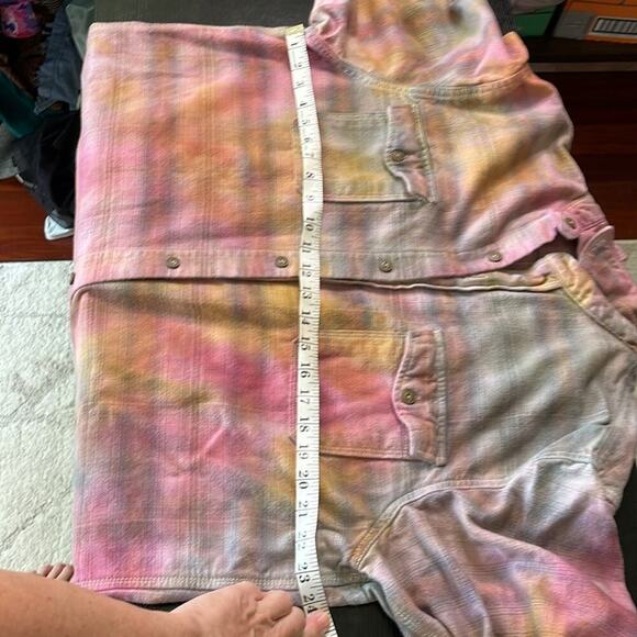 Reworked/upcycled flannel shirt/shacket - Picture 7 of 7